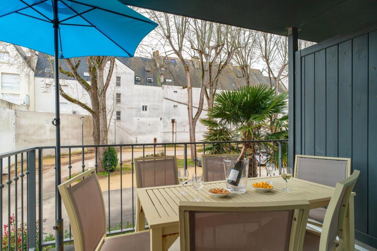 L'Arvor - Appt Piscine Et Sauna Partages Bénodet Exteriör bild